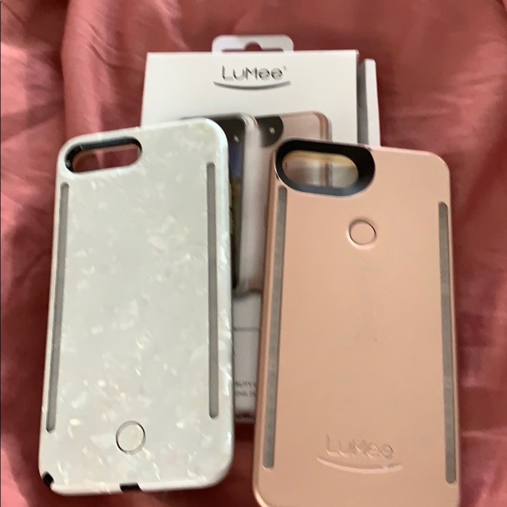 Lumee IPhone 7 Plus cases with charger